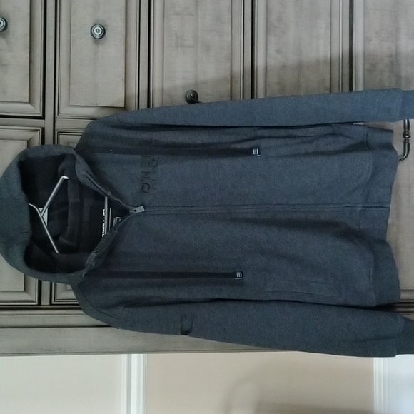 O'Neill dark grey hoodie size L - Picture 1 of 6